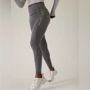 Athleta Heather Gray Women's Leggings